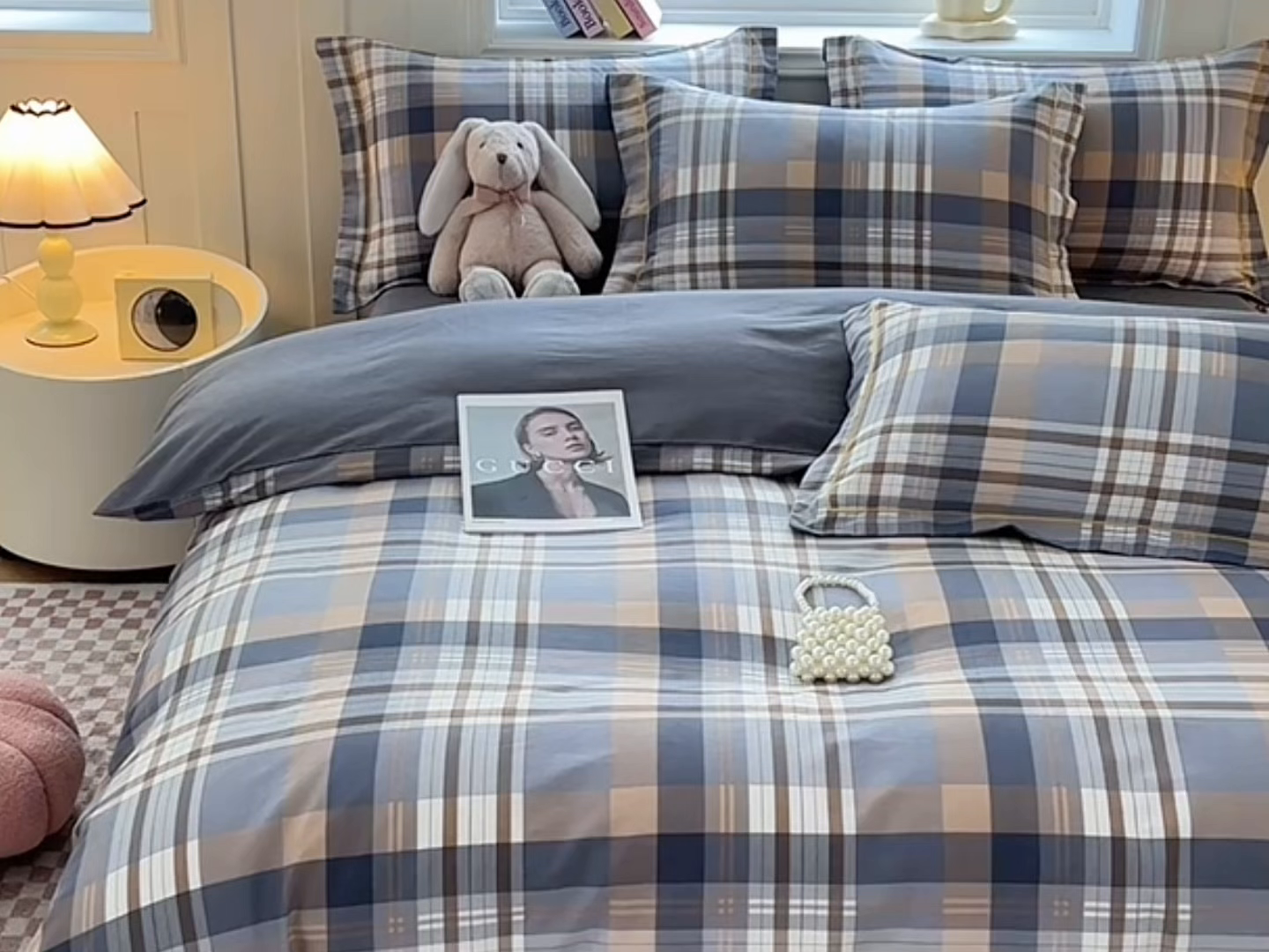 91家纺网 家纺一手货源 找家纺 宇彬家纺 2026新款13070A类全棉纯棉印花床单床款四件套和单被套-一字绣工艺款系列 一字绣 诺卡