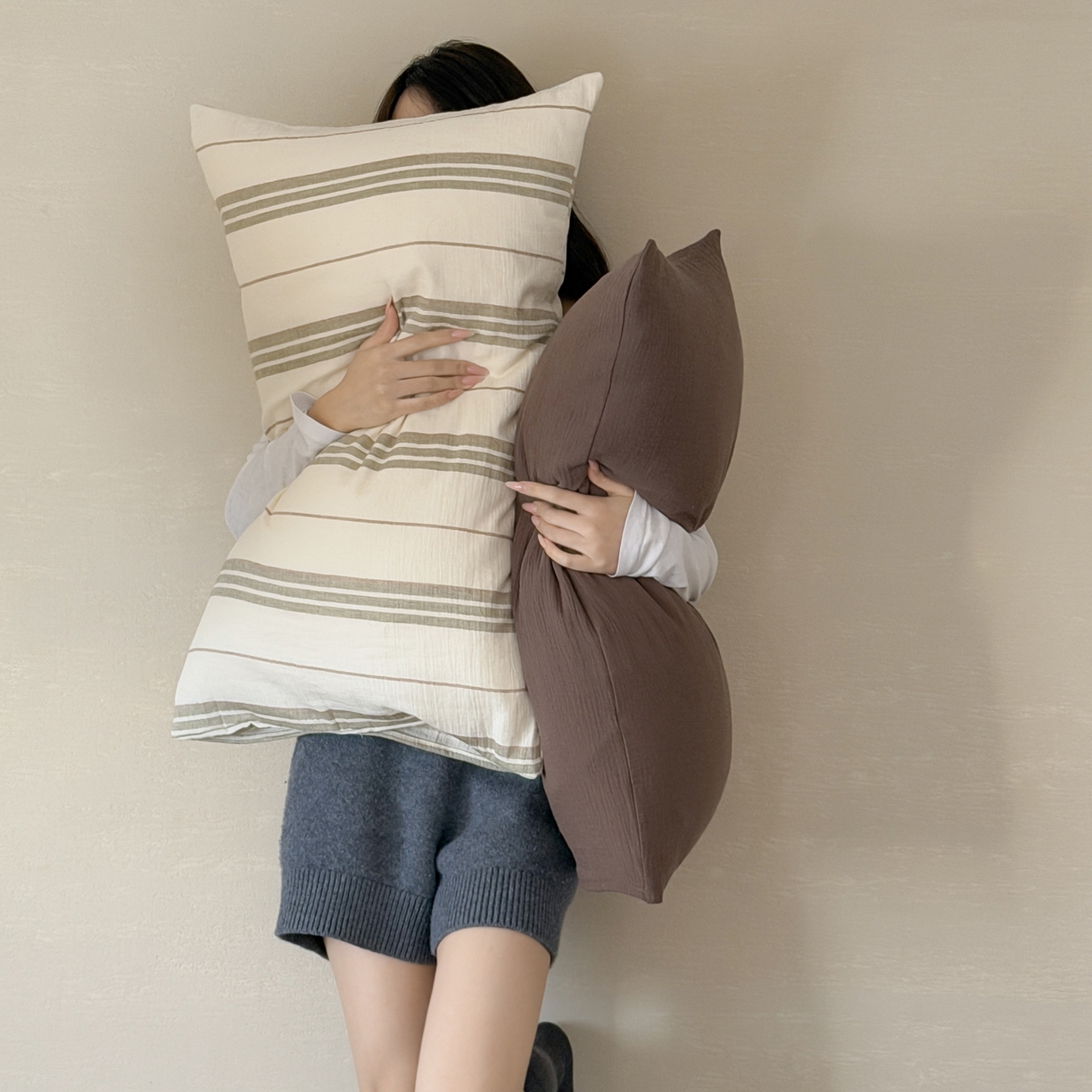 91家纺网 家纺一手货源 找家纺 山舍家居 2026新款全棉纯棉色织条纹皱皱纱布四件套 都市航海