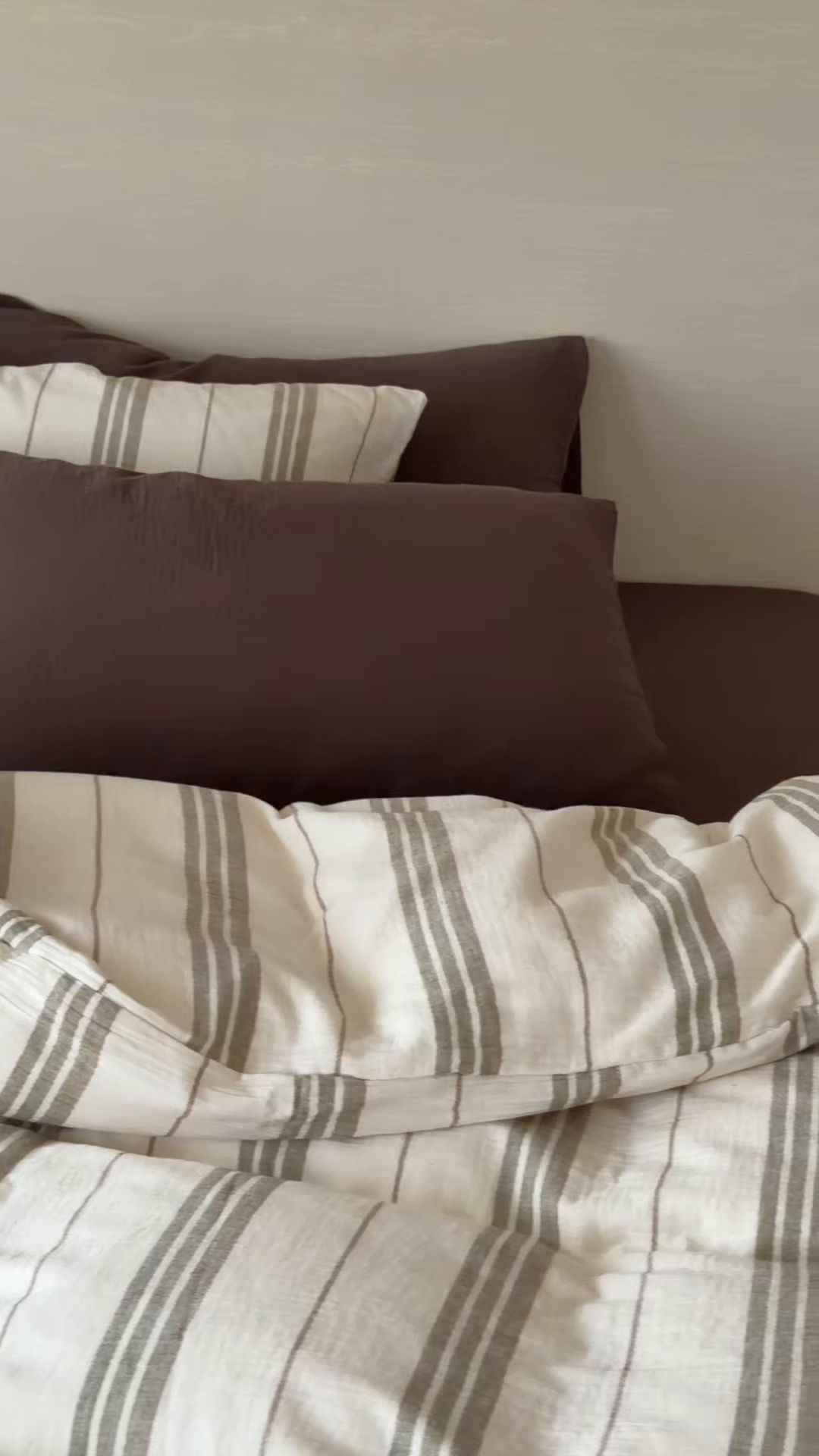 91家纺网 家纺一手货源 找家纺 山舍家居 2026新款全棉纯棉色织条纹皱皱纱布四件套 都市航海