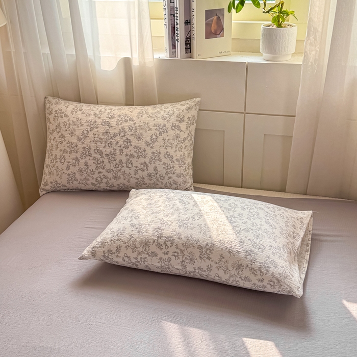 91家纺网 家纺一手货源 找家纺 家喜爱 2026年新款双层皱皱纱新疆棉花夏被夏凉被空调被【可开专票  普票】 素描花