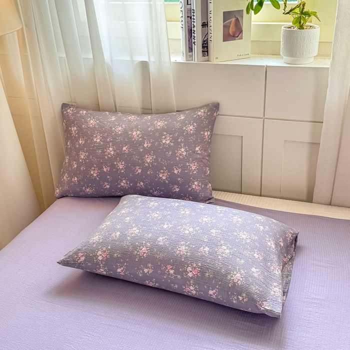 91家纺网 家纺一手货源 找家纺 家喜爱 2026年新款双层皱皱纱新疆棉花夏被夏凉被空调被【可开专票  普票】 墨夏凉花