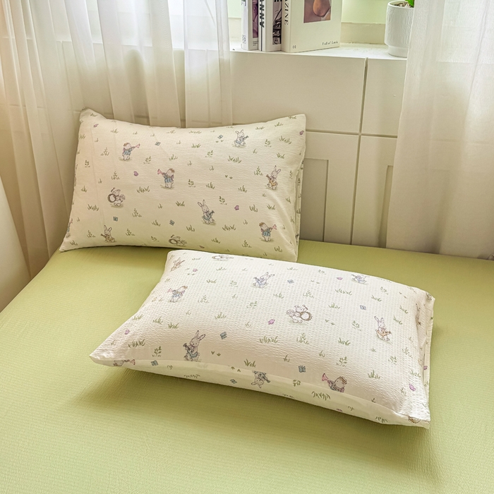 91家纺网 家纺一手货源 找家纺 家喜爱 2026年新款双层皱皱纱新疆棉花夏被夏凉被空调被【可开专票  普票】 绿野迷踪