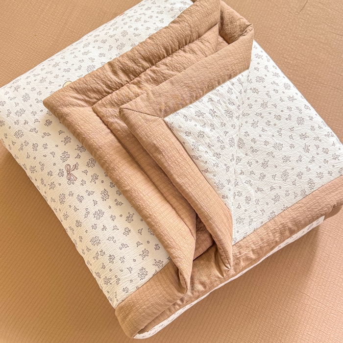 91家纺网 家纺一手货源 找家纺 家喜爱 2026年新款双层皱皱纱新疆棉花夏被夏凉被空调被【可开专票  普票】 樱桃碎碎念