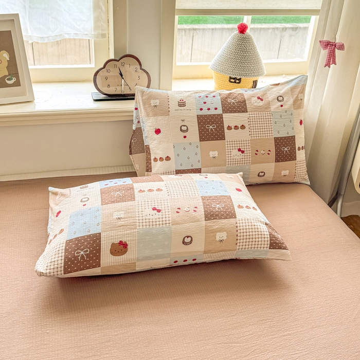 91家纺网 家纺一手货源 找家纺 家喜爱 2026年新款双层皱皱纱新疆棉花夏被夏凉被空调被【可开专票  普票】 蛋糕派