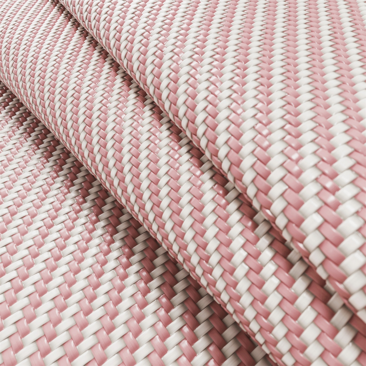 91家纺网 家纺一手货源 找家纺 鑫姿席业 夏季高端凉席竹席2026新款pe藤席a类母婴级1.8m空调软席子可水洗-青岚织梦系列 青岚织梦-粉