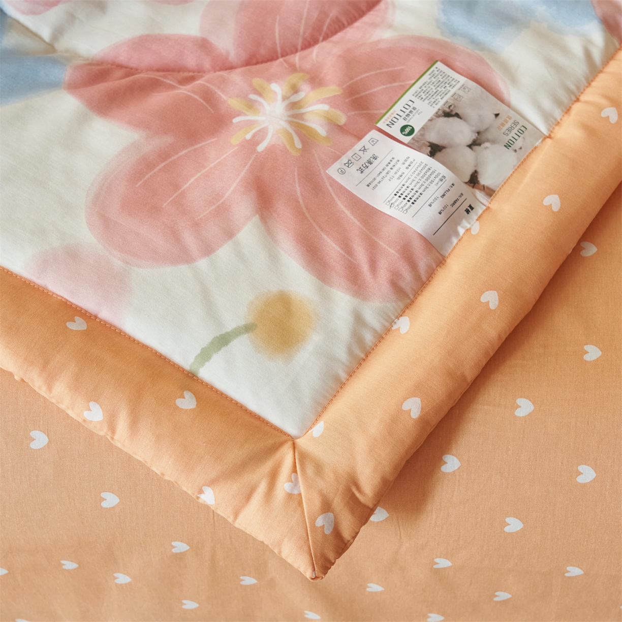 91家纺网 家纺一手货源 找家纺 （总）恬思语家纺 2026春夏新款里外全棉印花棉花夏被空调被夏凉被夏被四件套