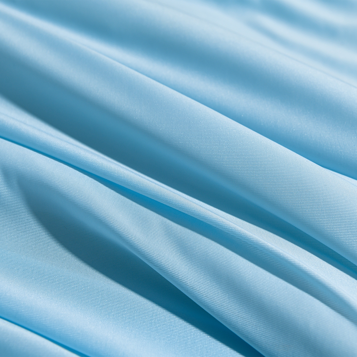 91家纺网 家纺一手货源 找家纺 斯尔顿 2026新款纯色凉感冰丝夏被夏凉被夏季深睡眠可水洗四周踩棉 不跑棉 水漾蓝