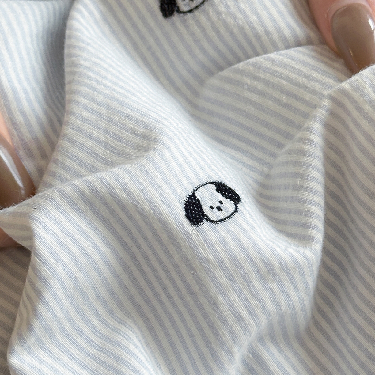 91家纺网 家纺一手货源 找家纺 一加一 2026新款A类全棉水洗立体提花大豆夏被四件套-织光萌宠 棉织小狗-蓝