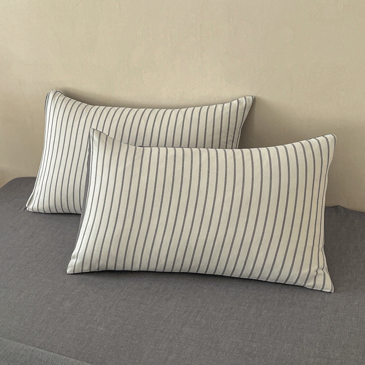 91家纺网 家纺一手货源 找家纺 （总）一加一 2026新款全棉无印超柔水洗色织凉感夏被四件套-日式云柔