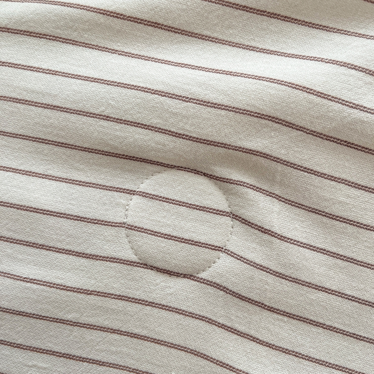 91家纺网 家纺一手货源 找家纺 一加一 2026新款全棉无印超柔水洗色织凉感夏被四件套-日式云柔 秋分白