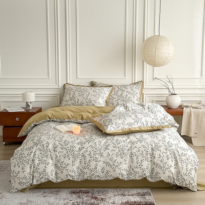 91家纺网 家纺一手货源 找家纺 （总）Mr.pig猪先生水洗棉 2026新款全棉印花工艺款四件套（展示价格为控价，实际价格请联系客服）