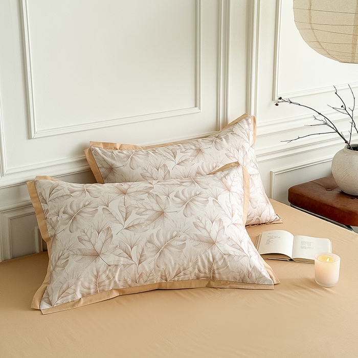 91家纺网 家纺一手货源 找家纺 Mr.pig猪先生水洗棉 2026新款全棉印花工艺款四件套（展示价格为控价，实际价格请联系客服） 麦时-咖