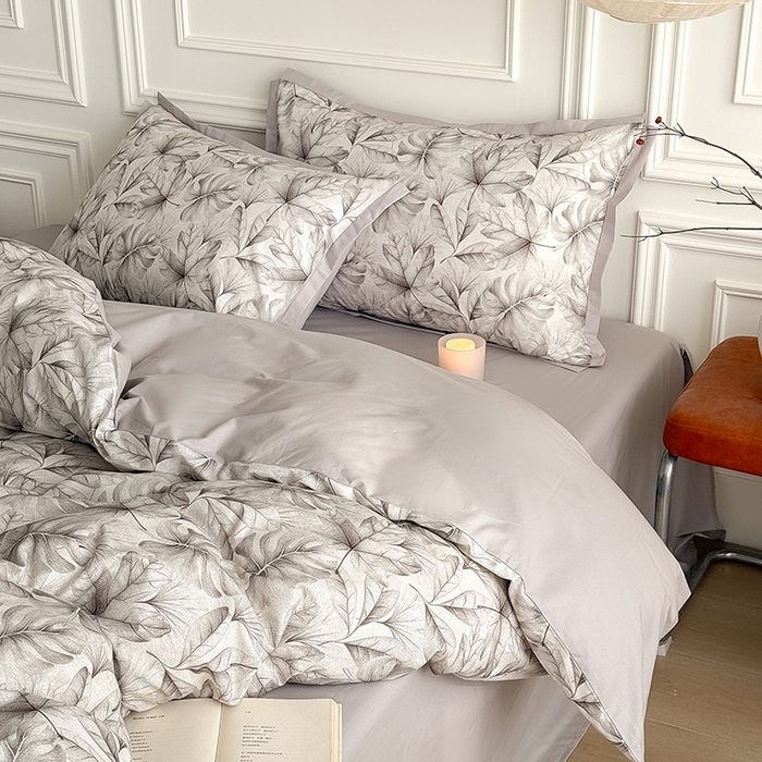 91家纺网 家纺一手货源 找家纺 Mr.pig猪先生水洗棉 2026新款全棉印花工艺款四件套（展示价格为控价，实际价格请联系客服） 麦时-棕