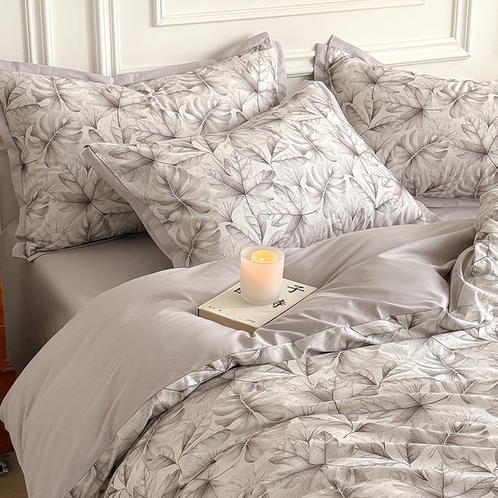 91家纺网 家纺一手货源 找家纺 Mr.pig猪先生水洗棉 2026新款全棉印花工艺款四件套（展示价格为控价，实际价格请联系客服） 麦时-棕