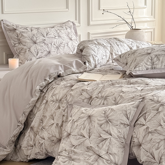 91家纺网 家纺一手货源 找家纺 Mr.pig猪先生水洗棉 2026新款全棉印花工艺款四件套（展示价格为控价，实际价格请联系客服） 麦时-棕