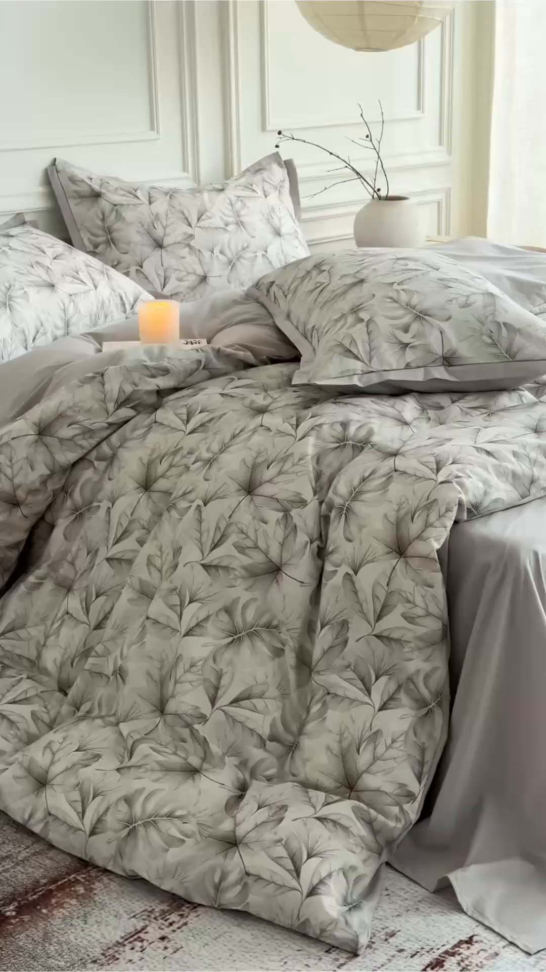 91家纺网 家纺一手货源 找家纺 Mr.pig猪先生水洗棉 2026新款全棉印花工艺款四件套（展示价格为控价，实际价格请联系客服） 麦时-棕