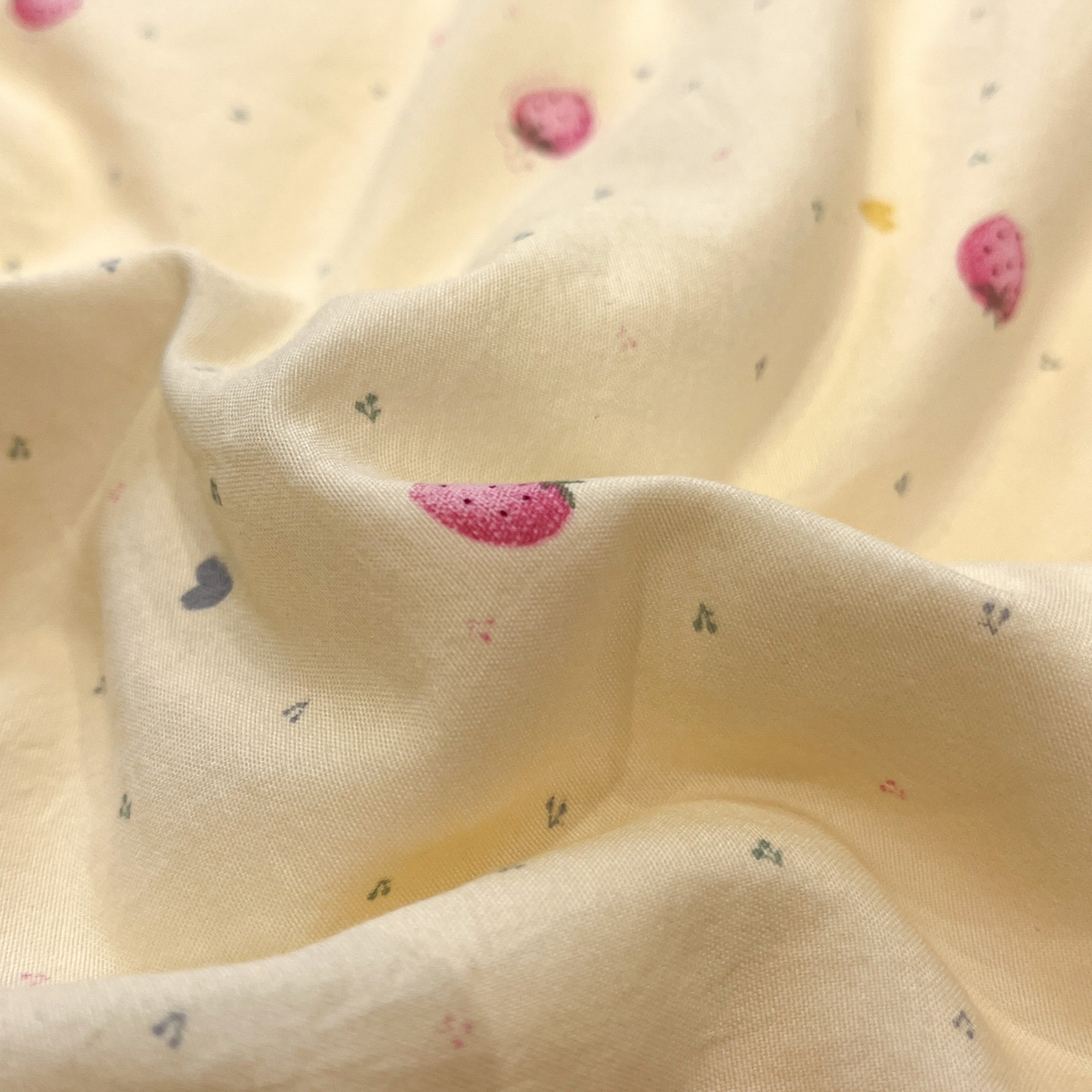 91家纺网 家纺一手货源 找家纺 一加一 2026新款雅棉活性印花大豆夏被四件套 夏凉被空调被 莓朵