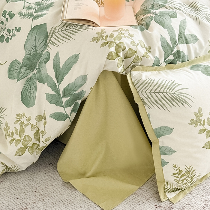 91家纺网 家纺一手货源 找家纺 Mr.pig猪先生水洗棉 2026新款全棉印花工艺款四件套（展示价格为控价，实际价格请联系客服） 青禾