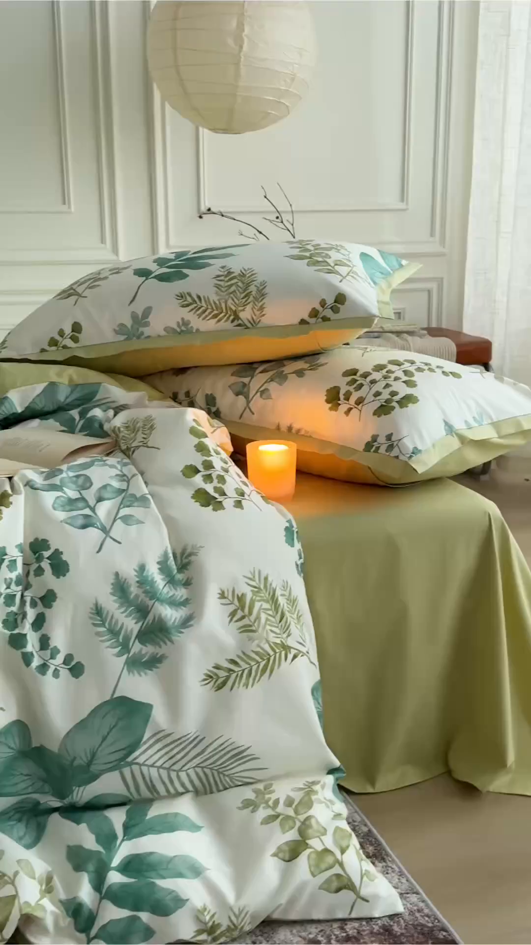 91家纺网 家纺一手货源 找家纺 Mr.pig猪先生水洗棉 2026新款全棉印花工艺款四件套（展示价格为控价，实际价格请联系客服） 青禾