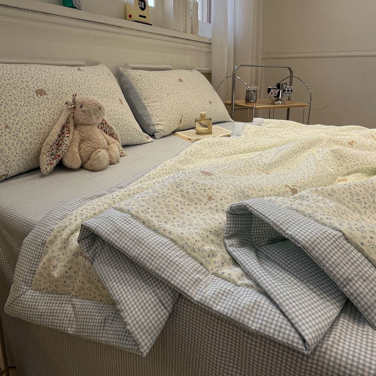 91家纺网 家纺一手货源 找家纺 一加一 2026新款雅棉活性印花大豆夏被四件套 夏凉被空调被 萌物