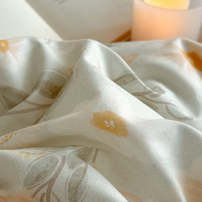 91家纺网 家纺一手货源 找家纺 Mr.pig猪先生水洗棉 2026新款全棉印花工艺款四件套（展示价格为控价，实际价格请联系客服） 山茶映雪