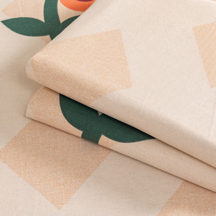 91家纺网 家纺一手货源 找家纺 居美良品 2026新款加厚215克老粗布枕套卡通花卉可做凉席二三件套 幽雅