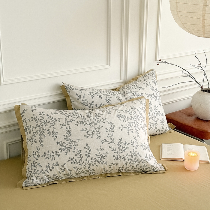 91家纺网 家纺一手货源 找家纺 Mr.pig猪先生水洗棉 2026新款全棉印花工艺款四件套（展示价格为控价，实际价格请联系客服） 野集