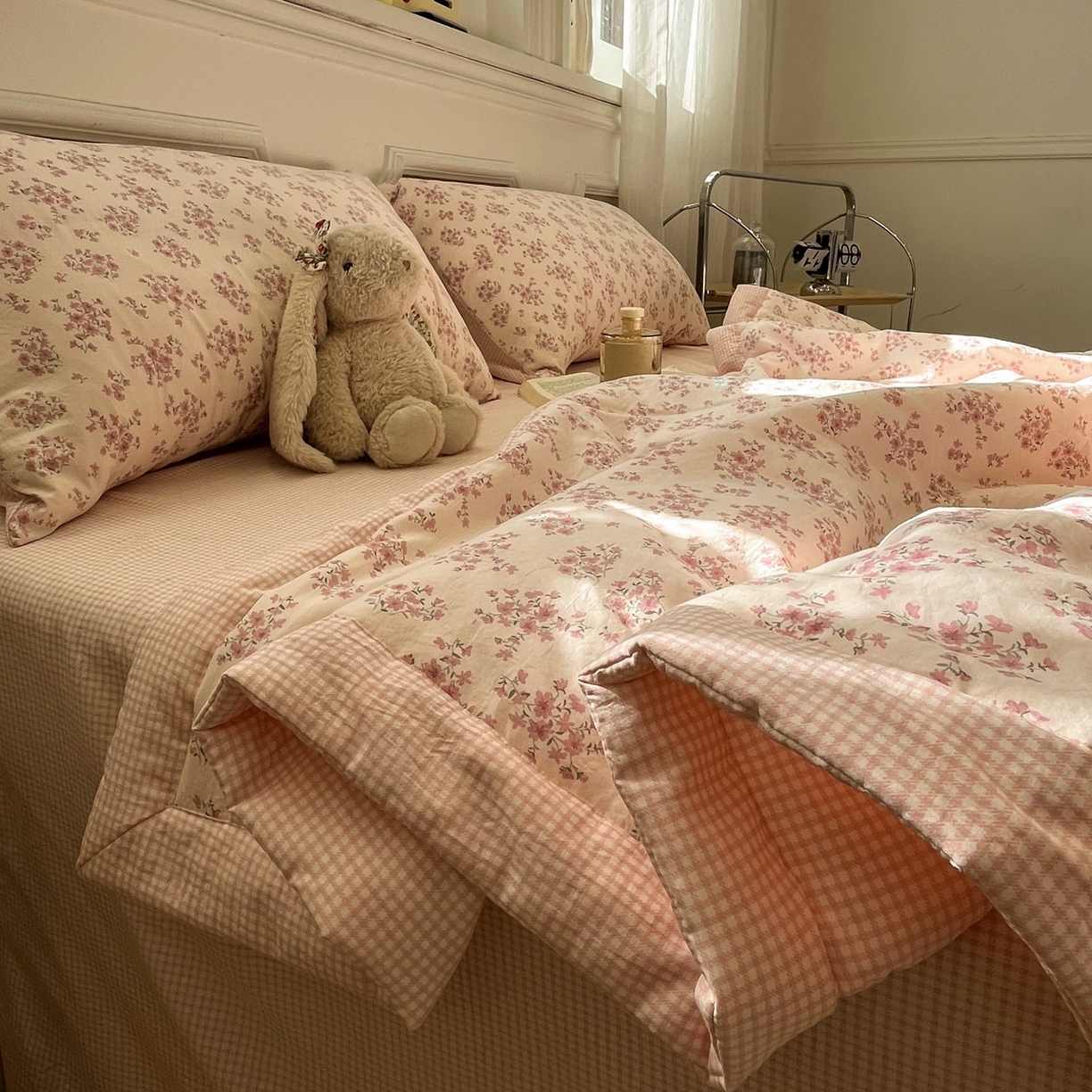 91家纺网 家纺一手货源 找家纺 一加一 2026新款雅棉活性印花大豆夏被四件套 夏凉被空调被 七分甜