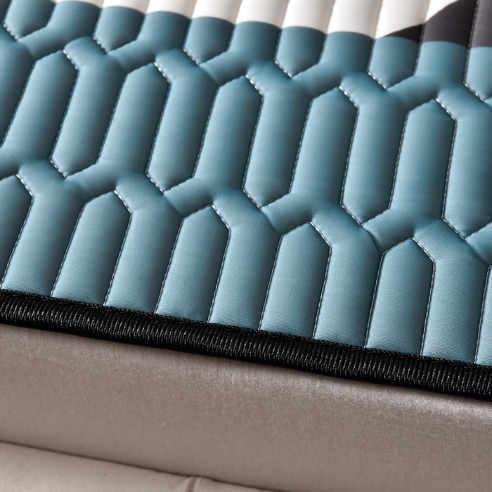 91家纺网 家纺一手货源 找家纺 炫拼家纺 2026新款凉感丝大版卡通乳胶凉席三件套 好柿鸭