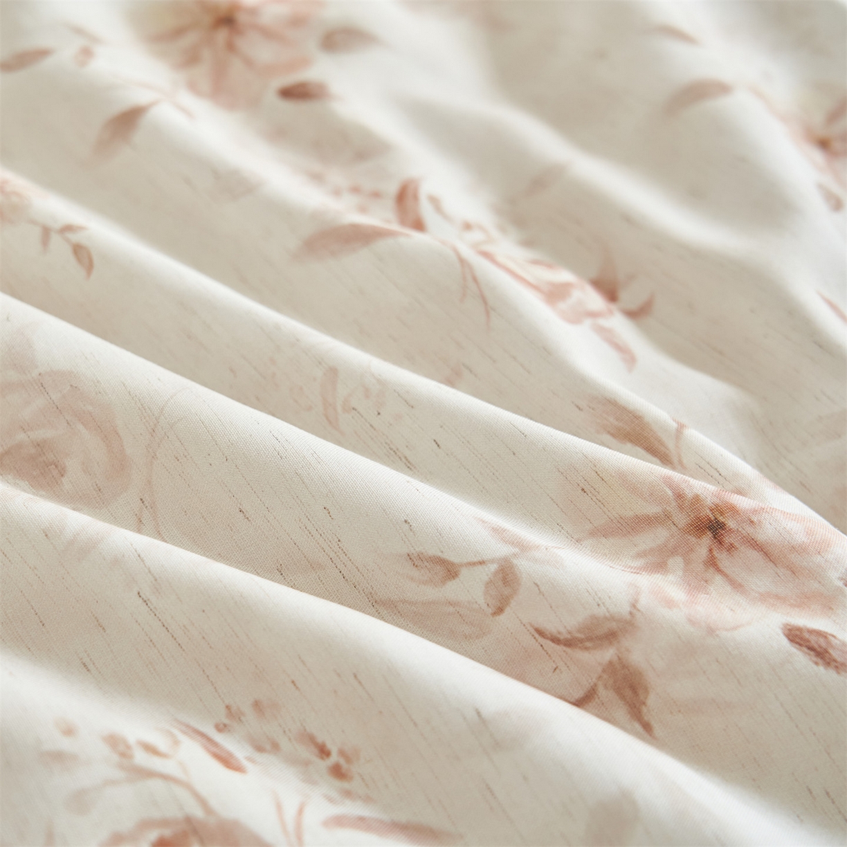 91家纺网 家纺一手货源 找家纺 恬思语家纺 2026新款天丝麻大豆印花夏被夏凉被空调被 花叶秋