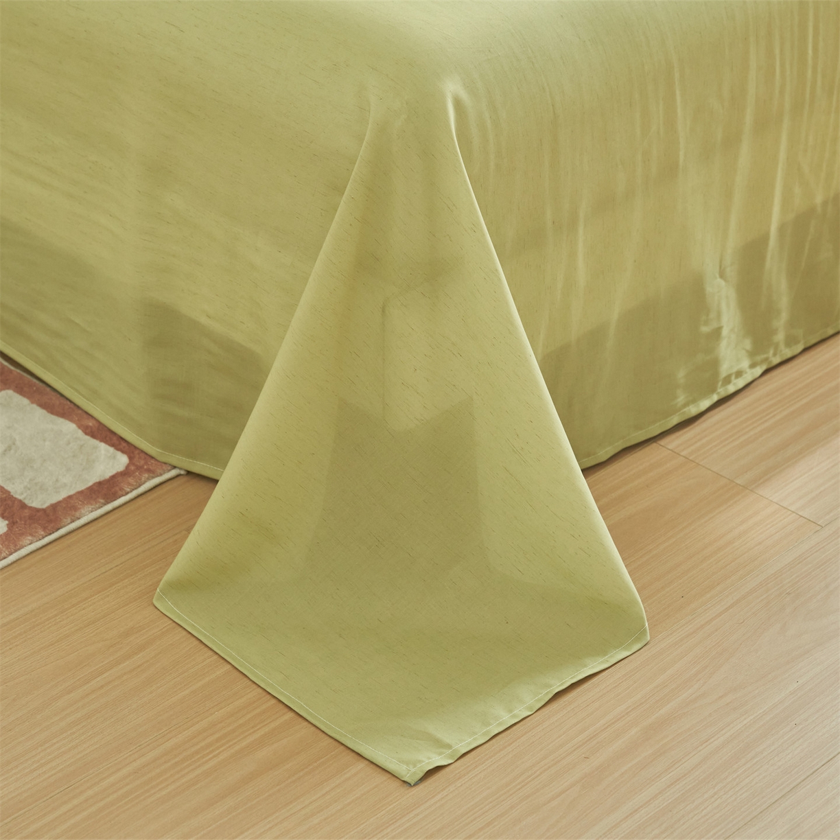 91家纺网 家纺一手货源 找家纺 恬思语家纺 2026新款天丝麻大豆印花夏被夏凉被空调被 栀子花开