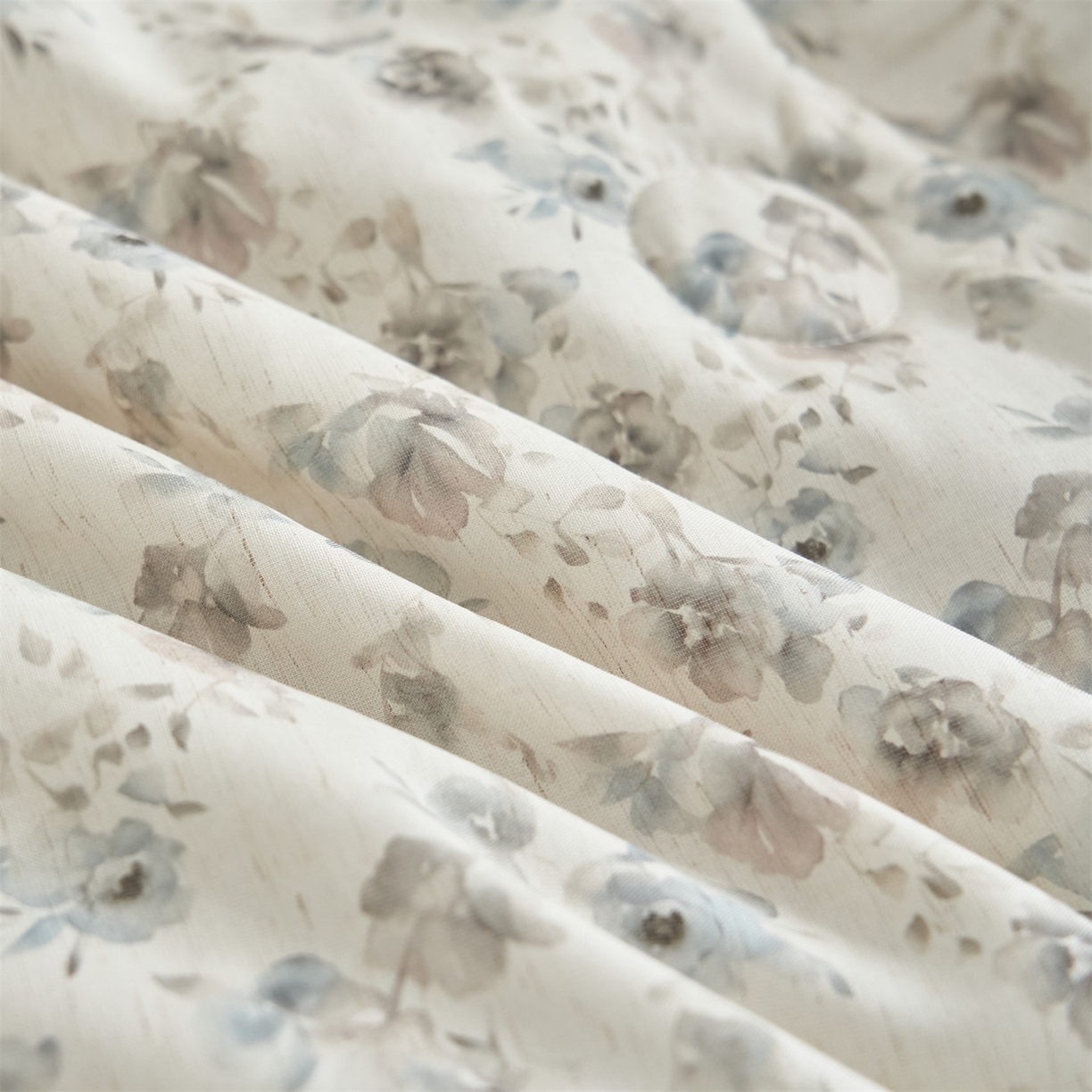 91家纺网 家纺一手货源 找家纺 恬思语家纺 2026新款天丝麻大豆印花夏被夏凉被空调被 花草韵