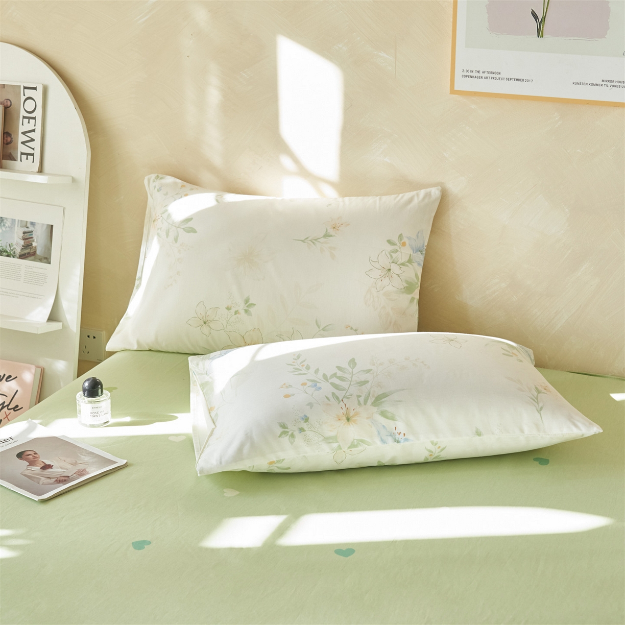 91家纺网 家纺一手货源 找家纺 恬思语家纺 2026春夏新款里外全棉印花棉花夏被空调被夏凉被夏被四件套 格拉花园