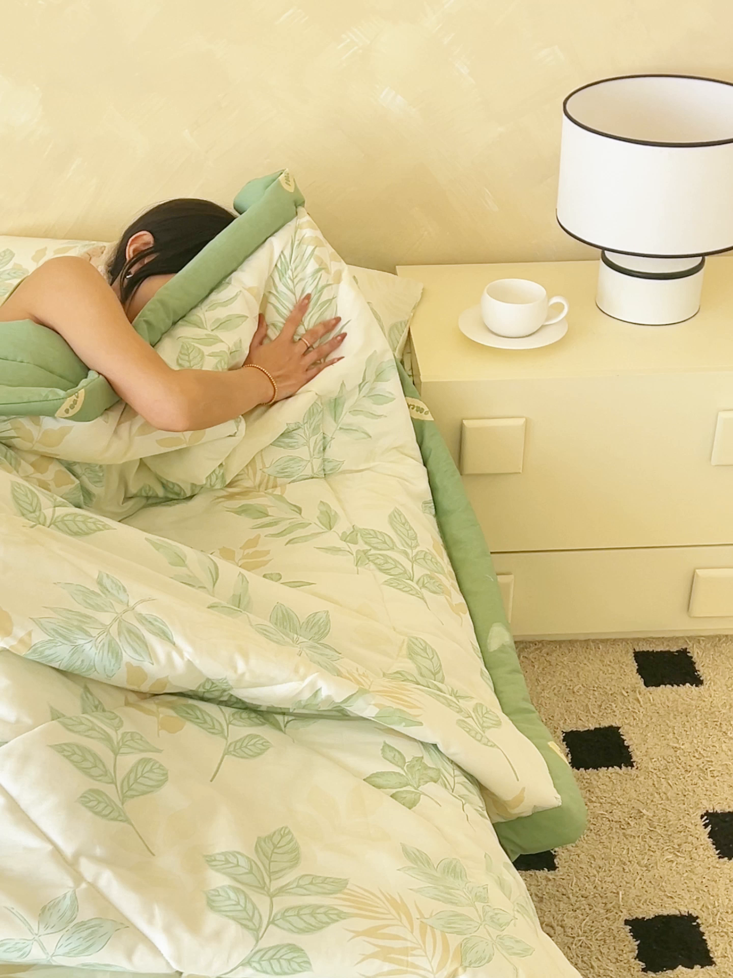 91家纺网 家纺一手货源 找家纺 恬思语家纺 2026春夏新款里外全棉印花棉花夏被空调被夏凉被夏被四件套 花叶物语