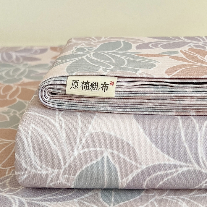 91家纺网 家纺一手货源 找家纺 （总）义博家纺 2026新款原棉老粗布床单凉席