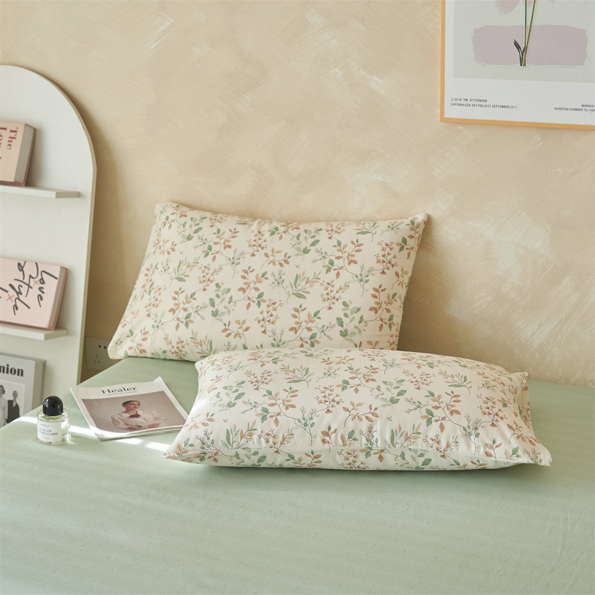 91家纺网 家纺一手货源 找家纺 恬思语家纺 2026春夏新款里外全棉印花棉花夏被空调被夏凉被夏被四件套 倾城之恋