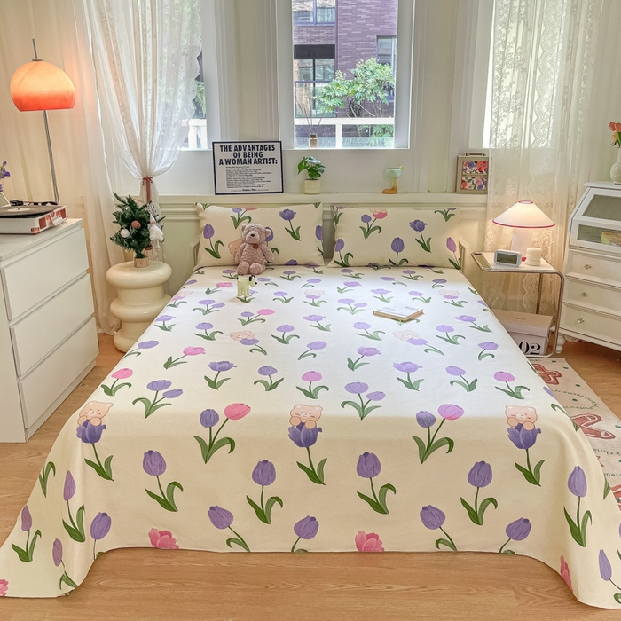 91家纺网 家纺一手货源 找家纺 （总）义博家纺 2026新款原棉老粗布床单凉席