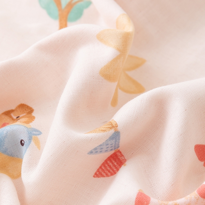 91家纺网 家纺一手货源 找家纺 嗨生活 2026新款7A抗菌全棉纱布夏被儿童夏被幼儿园夏被夏被毯 玩具屋