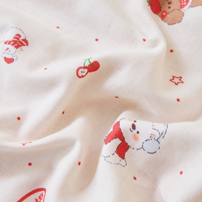 91家纺网 家纺一手货源 找家纺 嗨生活 2026新款7A抗菌全棉纱布夏被儿童夏被幼儿园夏被夏被毯 奶牛小狗