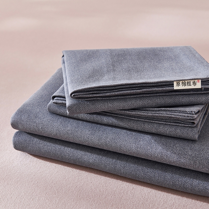 91家纺网 家纺一手货源 找家纺 （总）义博家纺 2026新款原棉老粗布床单凉席