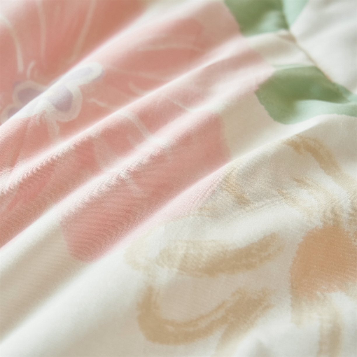 91家纺网 家纺一手货源 找家纺 恬思语家纺 2026春夏新款里外全棉印花棉花夏被空调被夏凉被夏被四件套 阳光甜心