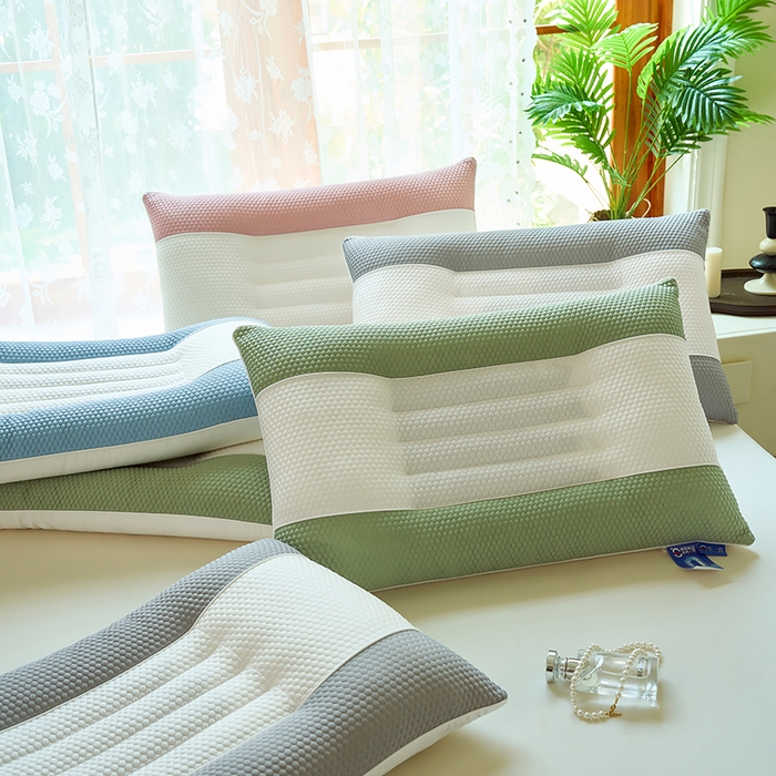 仁宇枕业 2026新款夏季透气中间网凉豆豆决明子枕头枕芯 组合图仅供展示不可下单