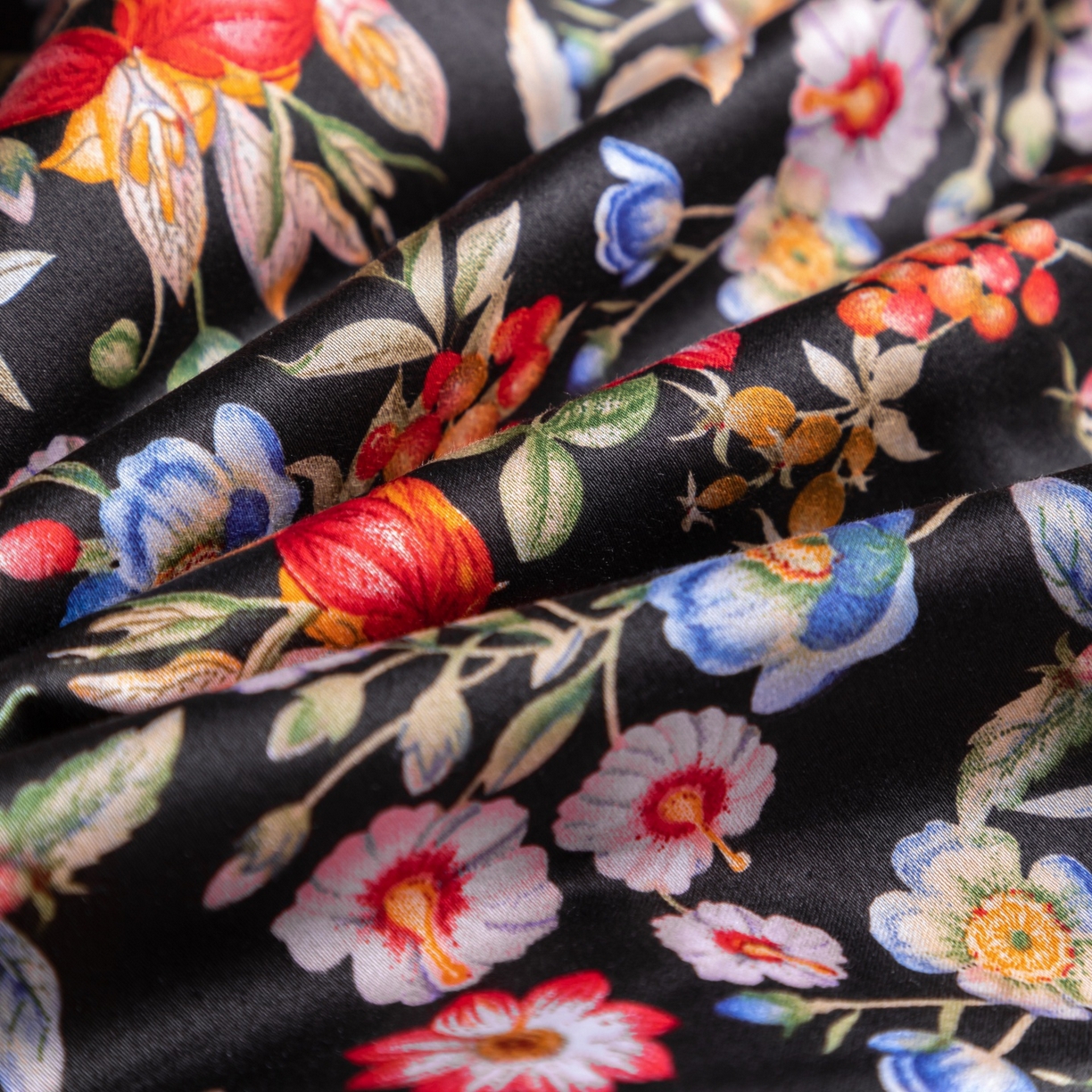 91家纺网 家纺一手货源 找家纺 仁宇枕业 2026新款新品全棉长绒棉花开富贵系列全荞麦枕头枕芯 花开富贵系列荞麦枕-粉色芝麻花