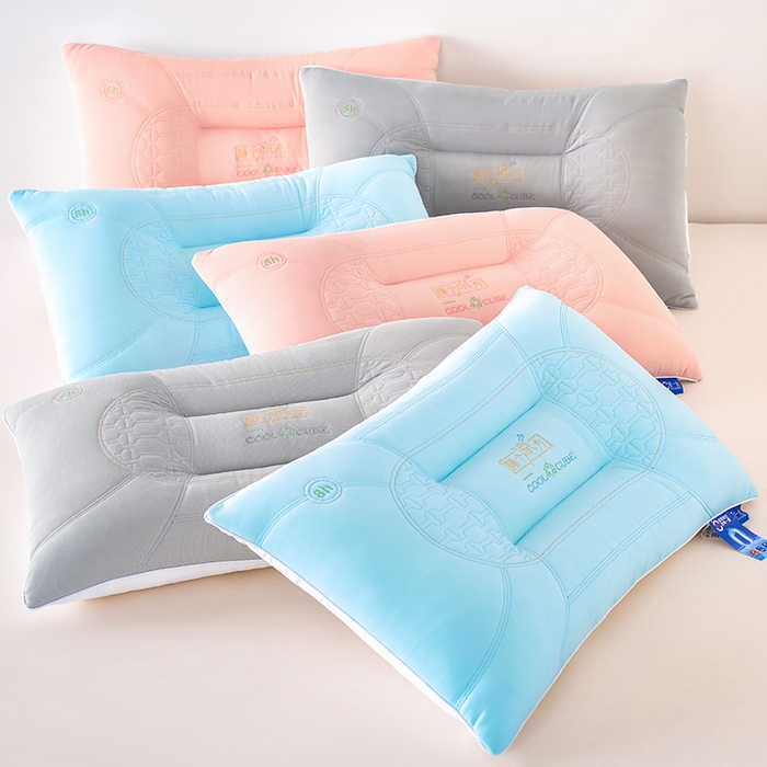 91家纺网 家纺一手货源 找家纺 （总）仁宇枕业 2026新款新品全棉长绒棉花开富贵系列全荞麦枕头枕芯