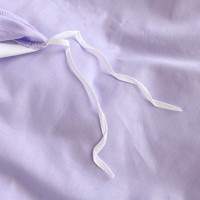 91家纺网 家纺一手货源 找家纺 星期三家纺 2026春夏新款铂金全棉纯棉13372印花四件套 花盈-紫