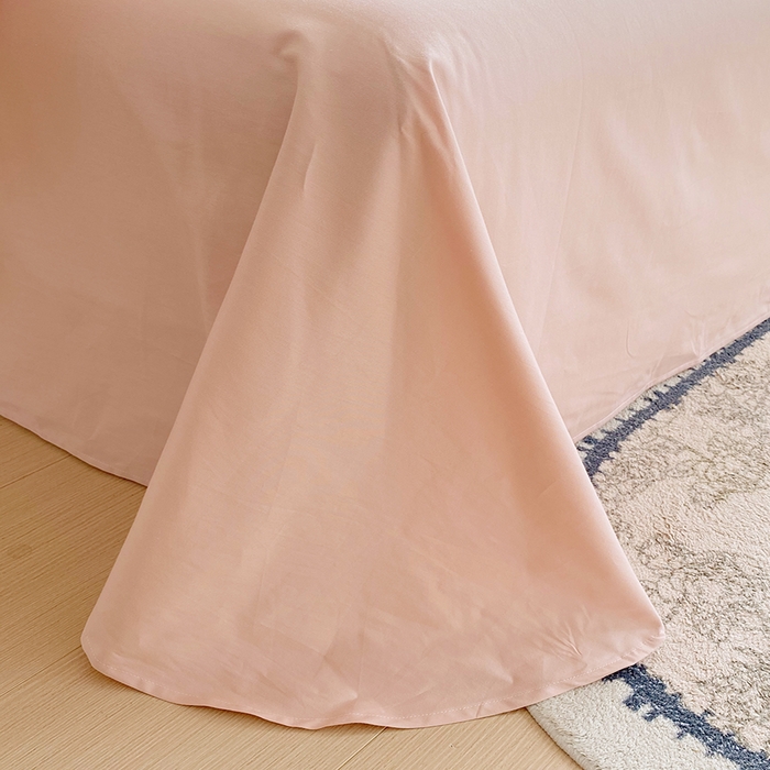 91家纺网 家纺一手货源 找家纺 星期三家纺 2026春夏新款铂金全棉纯棉13372印花四件套 花盈-粉