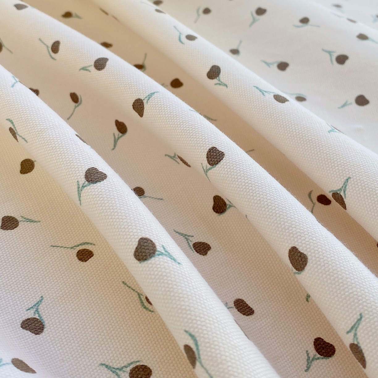 91家纺网 家纺一手货源 找家纺 春皖家纺 2026新款全棉老粗布工艺款单床单床单单件 风信咖