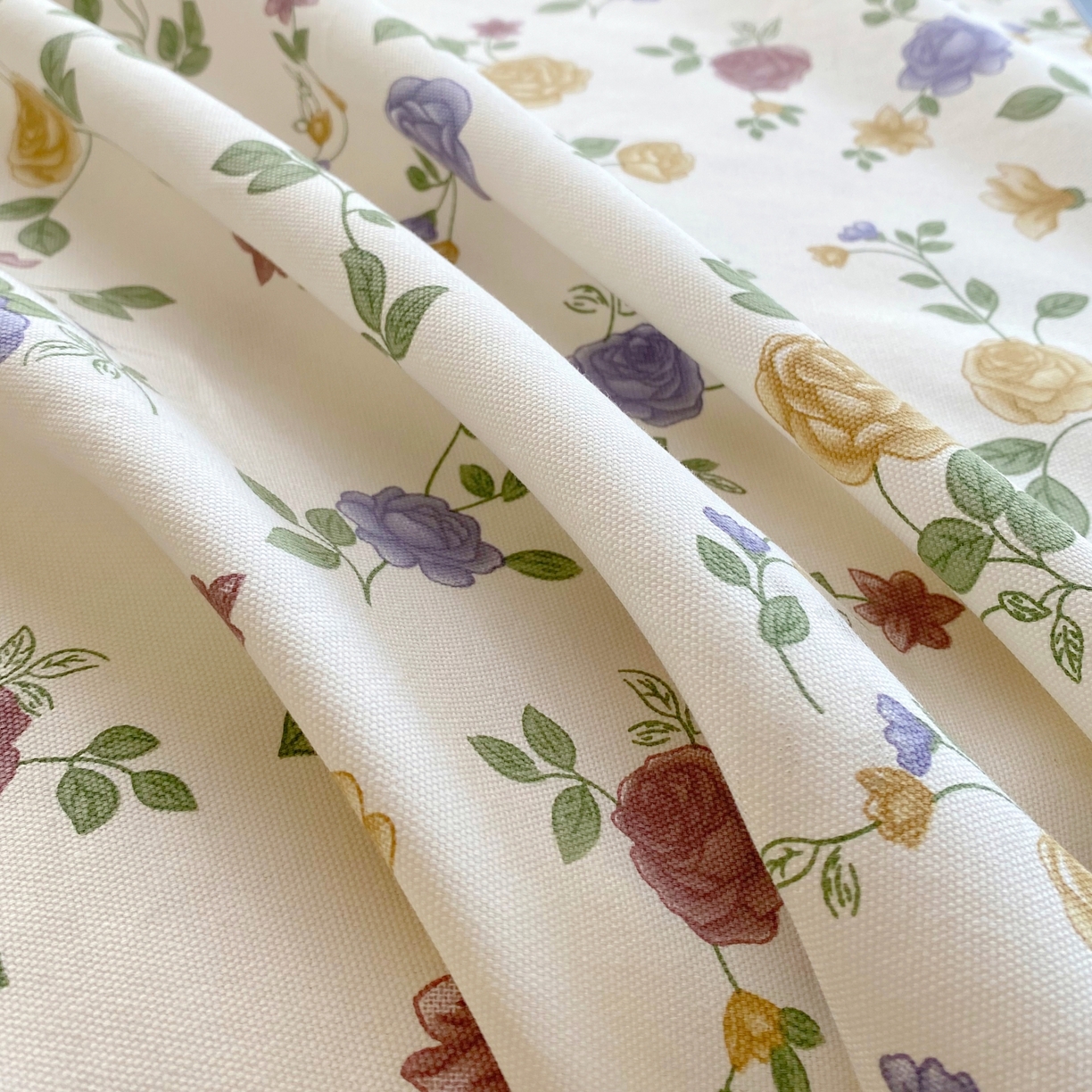 91家纺网 家纺一手货源 找家纺 春皖家纺 2026新款全棉老粗布工艺款单床单床单单件 田园梦