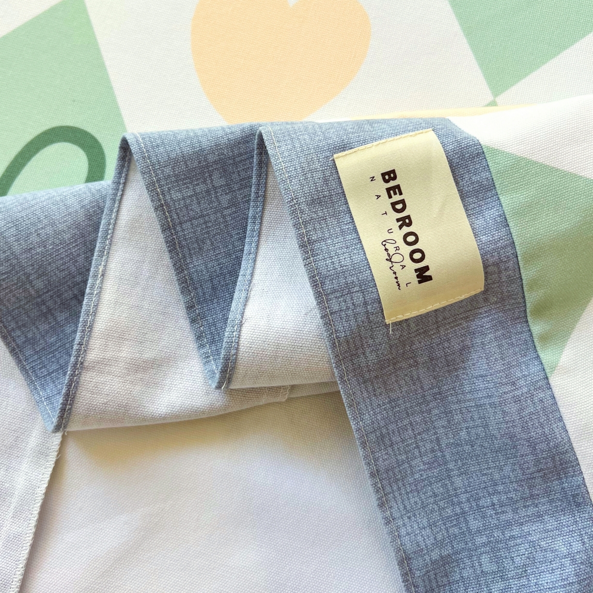 91家纺网 家纺一手货源 找家纺 春皖家纺 2026新款全棉老粗布工艺款单床单床单单件 幸运