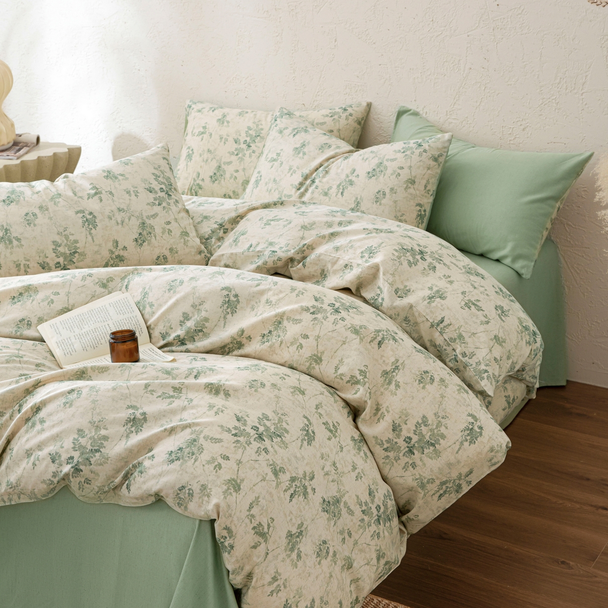 91家纺网 家纺一手货源 找家纺 （总）其奥 2026新款全棉棉麻四件套